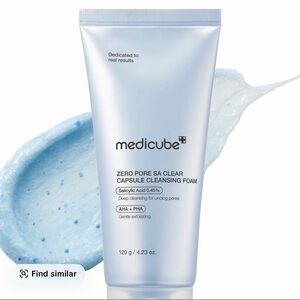 medicube Zero Pore SA Clear Capsule Cleansing Foam NIB